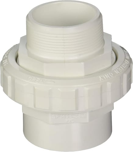2" X 2" MPT Slip Union Flush