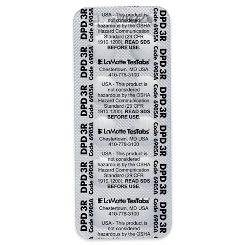 Chlorine DPD #3 50 pack