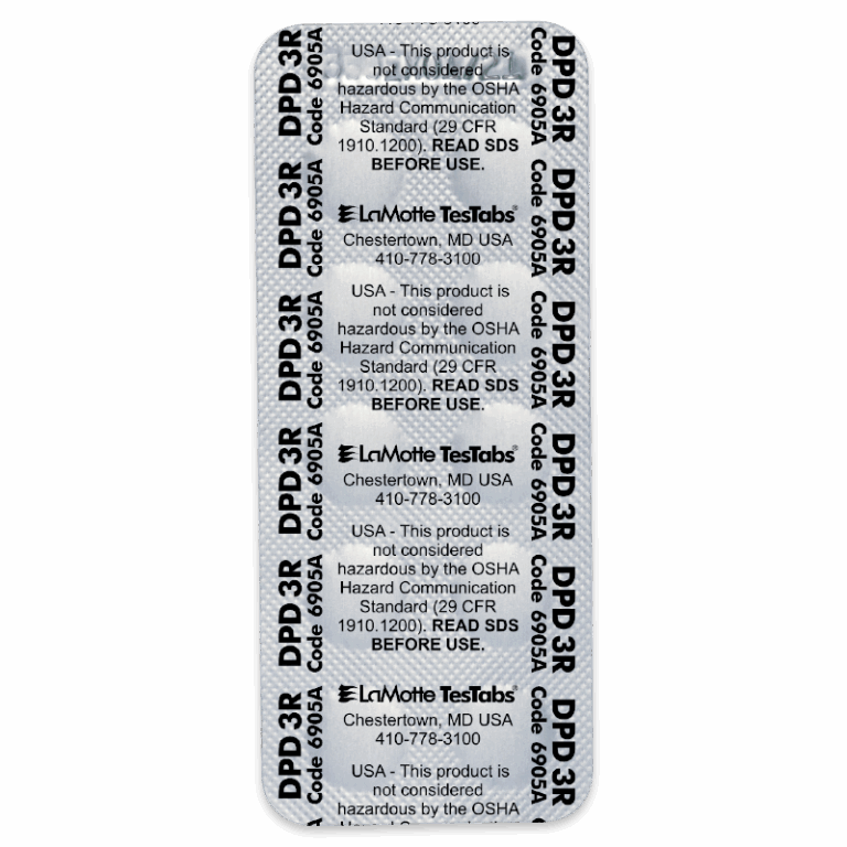Chlorine DPD #3 100 PK