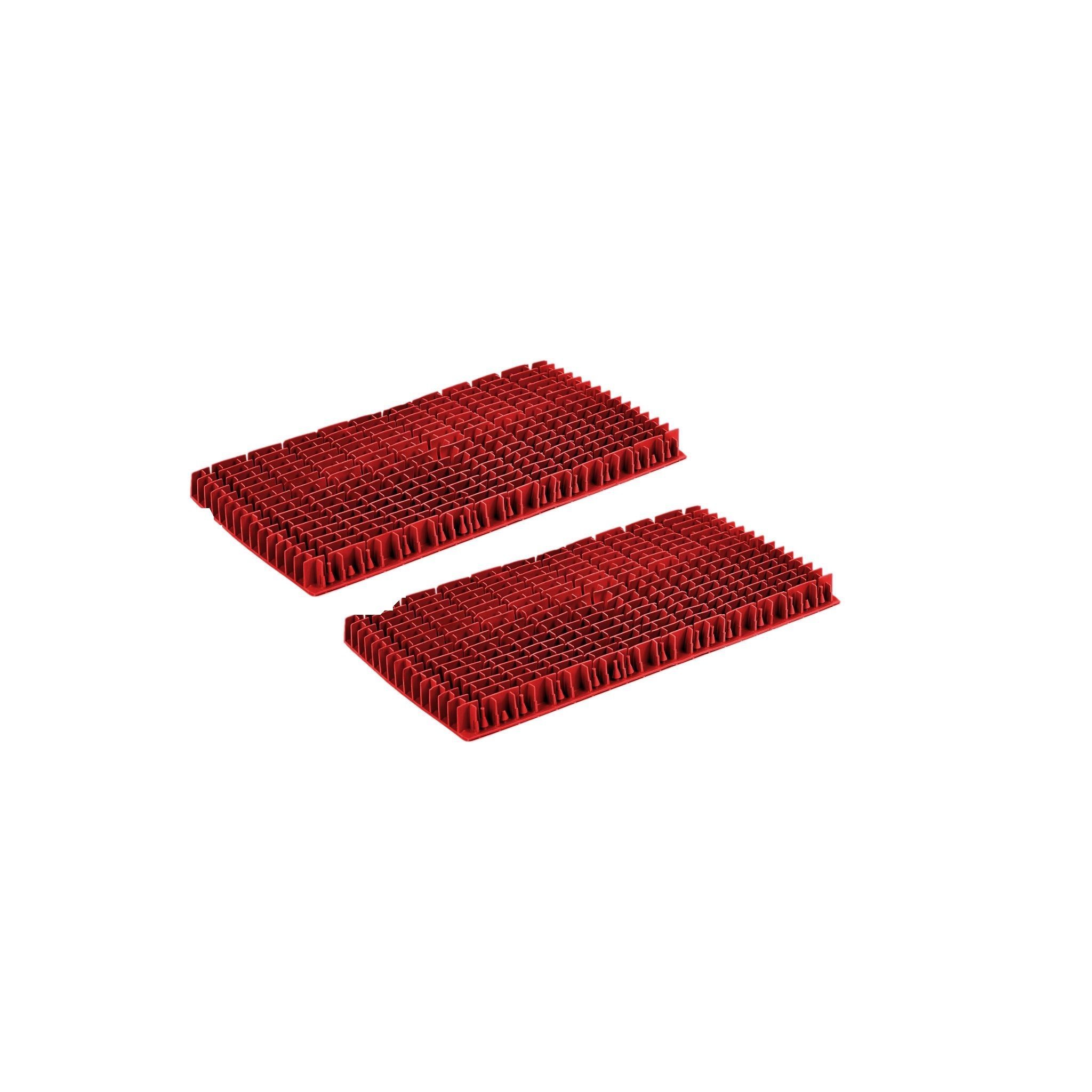 CO DOLPH PVC BRUSH DLB10 RED