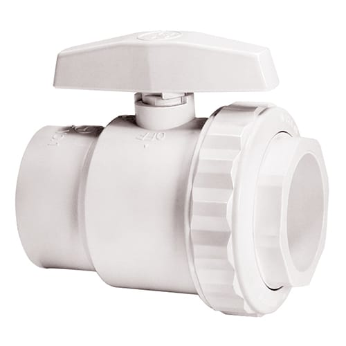 Hayward SP0724S Two Port 2in. SKT TrimelIne ABS Plastic Deluxe Ball Valve