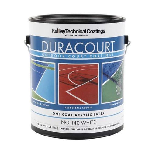 Duracourt Tennis Court Paint White, 1 gal