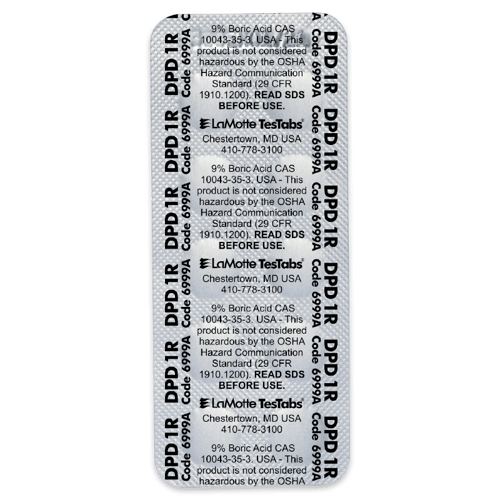Chlorine DPD #1 100 pack