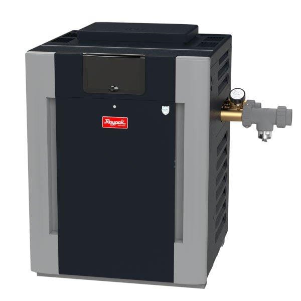 Raypak 266,000 BTU Digital ASME Natural Gas Pool and Spa Heater