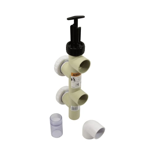 CMP - Push Pull Backwash Valve Assembly for Triton, FNS Nautilus, 2" Slip, PVC, Generic