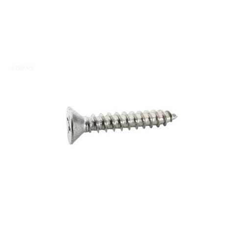 Pentair 37207-0430 Stainless Steel Floor Inlet Screw #8 x 1 Inch