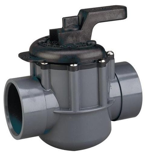 Pentair 1-1/2-Inch Two-Port Diverter Valve with CPVC Pipe