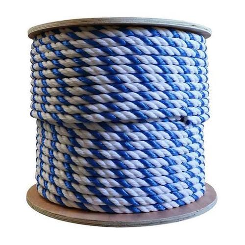 Pool Rope - 1/2in Diameter - Blue/White (price per foot)