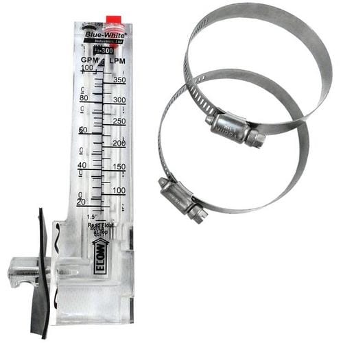 Blue-White U-30150P Flow Meter 1-1/2" Vertical Upflow