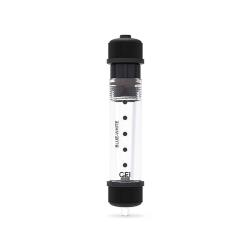 Blue-White Flow Indicator 1/4" Tube