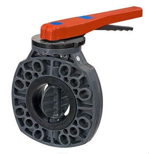 PVC Butterfly Valve 3" No Flange