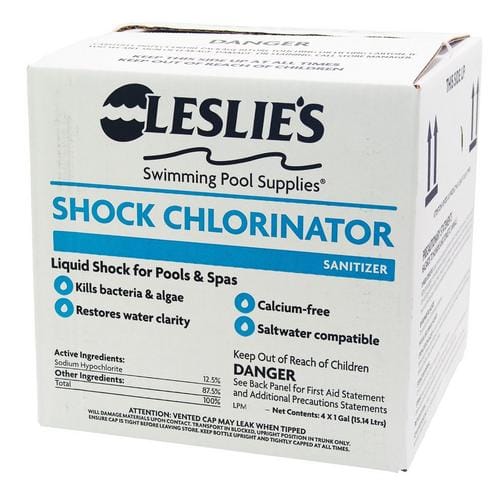 Liquid Chlorine - 4x1 (No bottle deposit required, 10-12.5%)