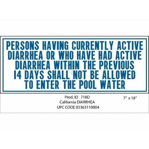 California  CA Diarrhea Sign