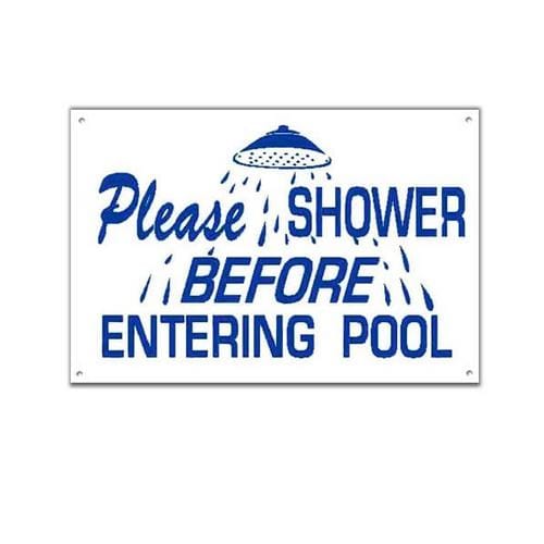 SGN PLEASE SHOWER