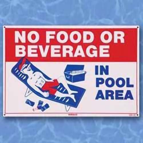 No Food of Beverage  Sign