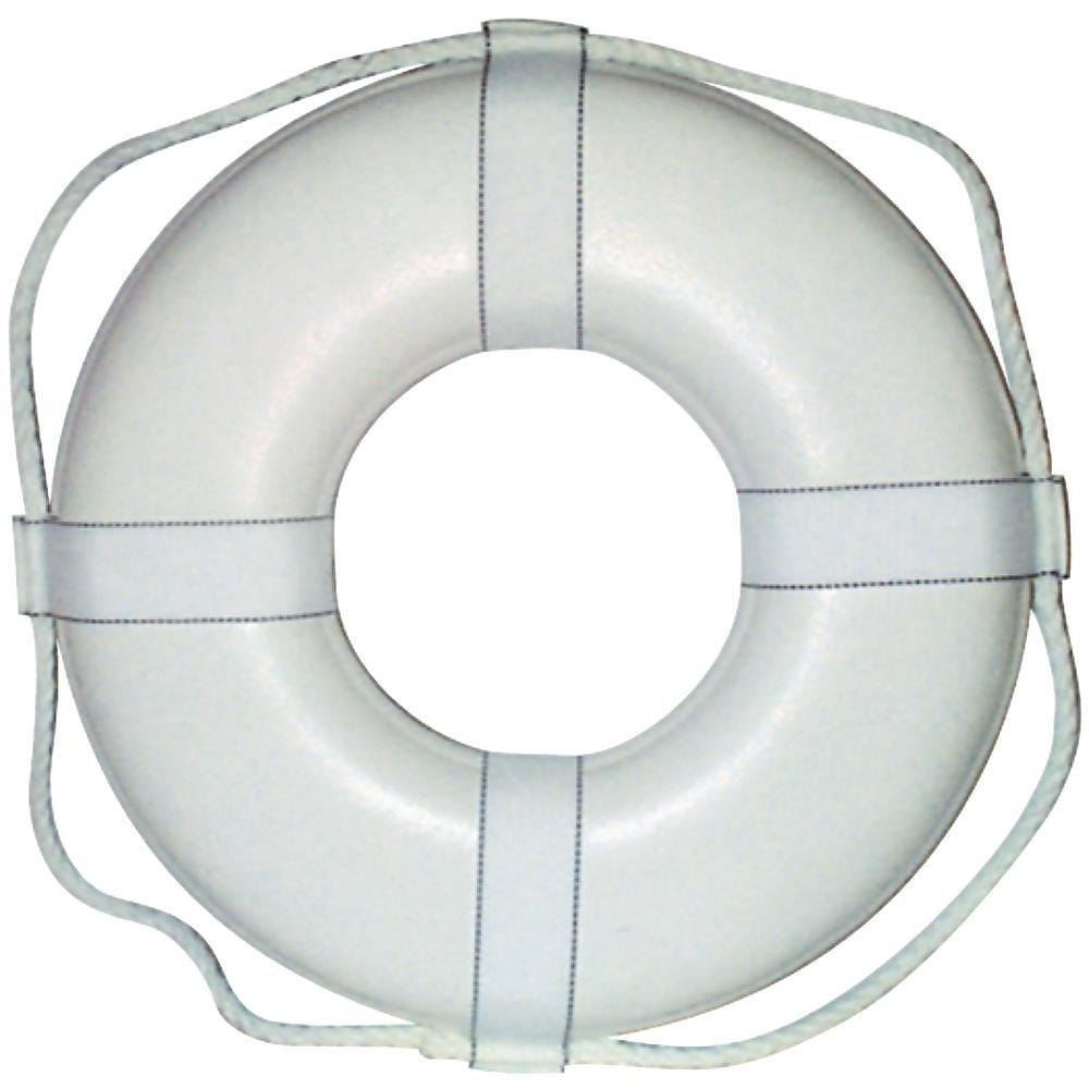 USCG Approved Life Ring 24" White