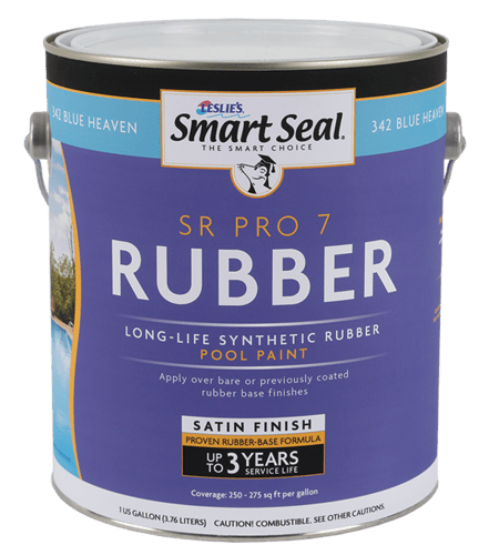 SR Pro 7 Rubber Pool Paint, 5 Gallon, Ice Blue