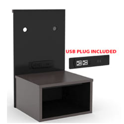 Middle Wall Panel / Nightstand @ 32W Gemini