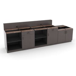 Lobby / Conversion - 205 - CG Lobby Conversion Desk Gemini, 133-1/4 In, Left ADA Counter; 2