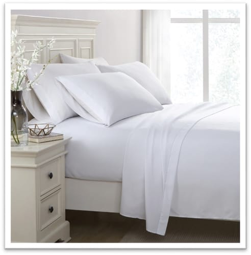 Flourish Microfiber Sheets and Pillowcases